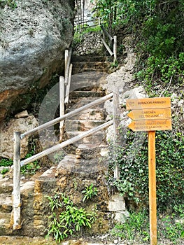 Access to waterfalls photo